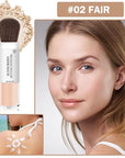 Mineral Sunscreen Setting Powder Mineral Brush Powder SPF