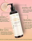InstaNatural Vitamin C Body Wash, Moisturizing Shower Gel Cleanser for Women & Men, Deeply Cleanses & Balances, Brightens, Tones & Tightens, with Aloe Vera & Jojoba Oil, 12 Fl Oz