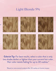 eSalon Permanent Hair Color & Hair Dye Complete Kit - Light Blonde - Personal Colorist Kit for Up To 100% Gray Coverage for All Hair Types - Professional-Grade Ammonia-Free Hair Dye