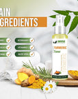 AMVital Turmeric Toner for Oily Skin - Natural Dark Spot Solution - Effective for Dark Spots and Acne - Revitalize and Balance with Herbal Ingredients