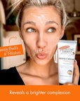 Palmer's Coconut Oil Formula Coconut Sugar Facial Scrub Exfoliator, Face Scrub to Gently Exfoliate Away Dirt and Dead Skin Cells with Chamomile to Soften & Calm, 3.17 Ounces (Pack of 1)