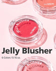 THESAEM Jelly Blusher PK02 Scarlet Pink - Velvety