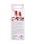 KISS LoveShackFancy x imPRESS Press-On Manicure Limited Edition, Style "Blushing Lavender" Medium Almond Pink Press-On Nails, Includes Prep Pad, Mini Nail File, Cuticle Stick, & 30 Fake Nails