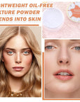 2PCS Setting Powder Loose Face Powder Matte Soft
