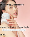 COSRX BHA Toner Pads, 70 Sheets, Exfoliating Pads for Dead Skin & Blackheads, Minimize Pores, Prevent Breakouts, Improve Skin Texture, Korean Skin Care