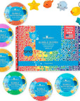 Squishy Bath Bombs for Girls & Boys with Surprise Toys Inside (6 Pack) - Large Bubble Bath Bombs & Hidden Figures, Gentle and Safe Fizzies, Made in USA, Gifts for Kids by Two Sisters