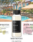 Scentia Hotel Diffuser Oil Inspired by The Wynn, Las Vegas Hotel - 120 mL 4.06 fl oz - Essential Oil Blend Melon, Raspberry, Jasmine & Lemon for Aromatherapy Diffusers - Mystical, Thanksgiving Gift