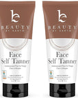 Face Self Tanner Tanning Lotion - Fair to Medium Self Tanning Lotion Fake Tan, Tanning Lotion Self Tanner Face Tanner, Sunless Tanner for Face, Buildable Natural Glow, Self Tan Sunless Tanning Lotion