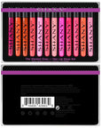 SHANY The Wanted Ones - 12 Piece Lip Gloss Set with Aloe Vera and Vitamin E