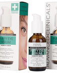Advanced Clinicals Puffy Eye Under Eye Serum | Visible Anti Aging Brightening Vitamin C + Caffeine Serum Helps Improve Look Of Puffiness, Fine Lines, Dark Circles, & Uneven Skin Tone, 2-Pack