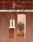 Juvia's Place Nubian Earth Matte Lipstick Nile - Hydrating & Long-lasting, Richly Pigmented Lip Makeup, Creamy Lipstick with Matte Finish, Beauty & Lip Care Product