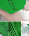 6 pcs exfoliating washcloth, korean