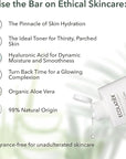 Organic Aloe Vera Facial Toner - 250ml