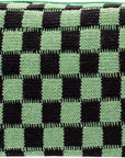 Pazimiik checkered makeup bag for