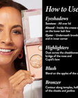 LAURA GELLER NEW YORK The Best of the Best Baked Palette - Full Size - Includes Bronzer, Blush, 2 Highlighters and 3 Eyeshadows - Travel-Friendly