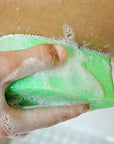 Spongeables Anti Cellulite Body Wash in a 20+ Wash Sponge, Apple, 1 Count