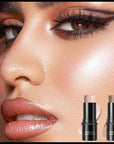 MIELIKKI 2Pcs Cream Contour Stick Makeup, Highlighter Stick