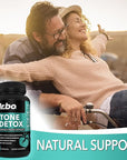 Stone Breaker Chanca Piedra Capsules - Stone Detox for Kidney Cleanse Detox, Gallbladder Formula with Hydrangea Root - Natural Gallstones Kidney Stones Dissolver Gallbladder Flush Pills - 60 Capsules