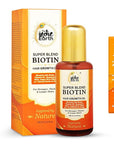Super Blend Rosemary Mint Biotin Hair Growth Oil With Vit B5 & E, Argan & 21+ Natural Herbs for Scalp & Hair Strengthening - Controls Hair Fall and Promotes Healthy Hair Growth 100 ml