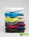 100% Cotton Washcloths Set 13” x 13” | Chocolate Towels | Set of 6 Ultra Soft and Highly Absorbent Washcloths Sets for Bathroom, Gym, Hotel, Spa | Machine Washable Face Towel