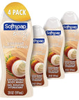 Softsoap Body Wash, Coconut Butter Scrub , Exfoliating Body Wash, 20 Ounce, 4 Pack