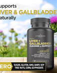 Livingood Daily Intestinal Cleanse, para & Candi Cleanser or Support (56 Vegetarian Capsules) - Support Heart, Skin, & Gut Health - Non-GMO, Gluten-Free, & Vegan