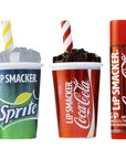 Lip Smacker Coca Cola Collection, lip balm for kids - Coca-Cola & Sprite, trio