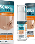 Scar Sheets Light Tone 4 Pack