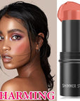 Cream Blush Stick,Blush Stick Long Lasting Non-greasy Multi Makeup Pen(06#)
