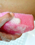 Spongeables Anti-Cellulite Body Wash in a Sponge, Moisturizer and Exfoliator, 20+ Washes, Peony Blossom, 2 Count