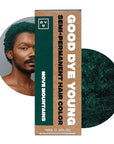 Good Dye Young Semi-Permanent Hair Color, Vegan and Cruelty-Free Green Hair Dye, Last up to 24 Washes, Non-Damaging Conditioning Hair Color (5FL OZ, Move Mountains)