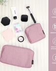 Magefy small makeup bag for
