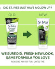 St. Ives Blackhead Clearing Face Scrub, Clears Blackheads & Unclogs Pores, Green Tea & Bamboo, Salicylic Acid Acne Treatment Facial Scrub, Moderate Exfoliator with Natural Exfoliants 6 oz, 6 Pack