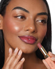 Oulac Hydrating Lipstick Set For Women Plum Brown Lipsticks High Impact Lipcolor Tinted Lip Balm, Nourishing, Satin Finish, Moisturizing Creamy Formula, Vegan Gluten Free 05+06+08(SET 2)