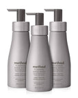 Method Foaming Hand Wash, Violet + Lavender, Reusable Silver Aluminum Bottle, Biodegradable Formula, 10 oz (Pack of 3)