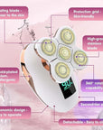 Electric Razors for Women Legs Travel : Rechargeable Waterproof Razor Trimmer for Womens - Dry Wet Electric Shaver for Women - Pro Portable Personal Body Shaver