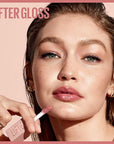 Maybelline Lifter Gloss, Hydrating Lip Gloss with Hyaluronic Acid, High Shine for Plumper Looking Lips, Crystal, Golden Neutral, 0.18 Ounce