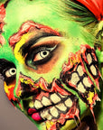 MEICOLY Light Green Face Body Paint(2.37Oz),Lime Green Face Paint for Halloween SFX Witch Makeup,Elphaba Green Face Paint,Camouflage Hunting Hulk Gamora,St Patrick's Day Accessories