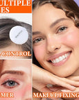 Loose Setting Face Powder,Loose Powder Lightweight & Breathable Women(Natural)