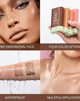 Blush Stick, Cream Blush Stick for Cheeks &
