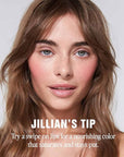 Jillian Dempsey Cheek Tint: Natural Cream Blush, Easy to Blend Makeup with Nourishing, Lasting Color I Rosy
