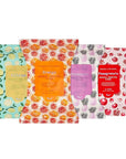 Beauty Concepts Facial Wipe Set - Packs of Face Wipes, Makeup Removing Wipes, Pomegranate, Citrus, Pineapple, and Orange Face