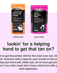 b.tan Body Self Tanning Mitt | I Don't Want Tan On My Hands - Self Tanning Applicator Glove with Thumb, Streak-Free, Even Application, Velvety Soft, Reusable, Sunless Tan, Body Lotion, Tanning Lotion
