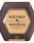 Burt's Bees 100% Natural Origin Mattifying Powder Foundation, Sand, 0.3 Ounce, Packaging May Vary