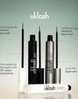 UKLASH Eyelash Growth Serum - #1 Rated Lash Serum for Longer, Fuller Lashes - Formula for Naturally Longer Lashes and Extensions - Vegan & Cruelty-free