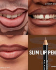 NYX PROFESSIONAL MAKEUP Slim Lip Pencil, Long-Lasting Creamy Lip Liner - Espresso