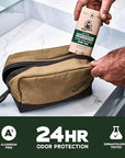 Dr. Squatch Natural Deodorant for Men - Odor-Squatching Aluminum Free - Pine Tar & Birchwood Breeze (2.65 oz, 2-Pack)