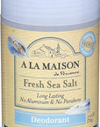 A La Maison Fresh Sea Salt Long Lasting Deodorant By 2.4 Oz