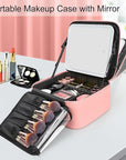 Relavel travel makeup bag with