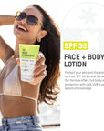 Raw Elements Face and Body Mineral Sunscreen SPF 30 Tube, Organic Sunblock Daily Protection, Non Toxic Reef Safe, Water Resistant, Cruelty Free, 3 oz (Pack of 1)